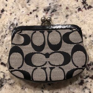 Coach coin purse.